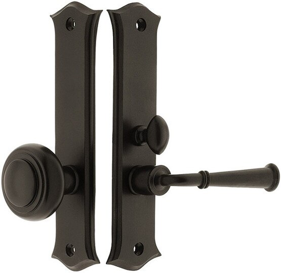 Amsterdam Screen Door Mortise Lock Set With 1 1/2" Backset House of